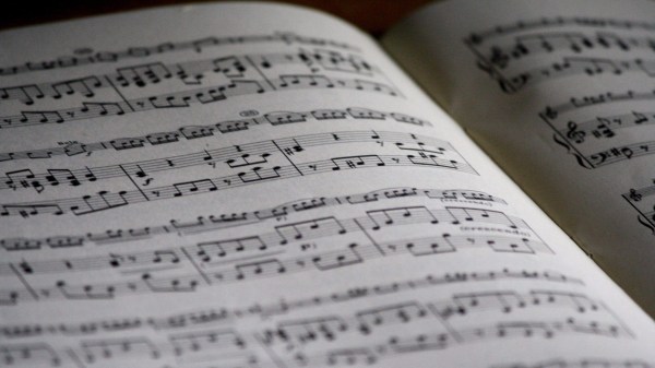 Video game sheet music